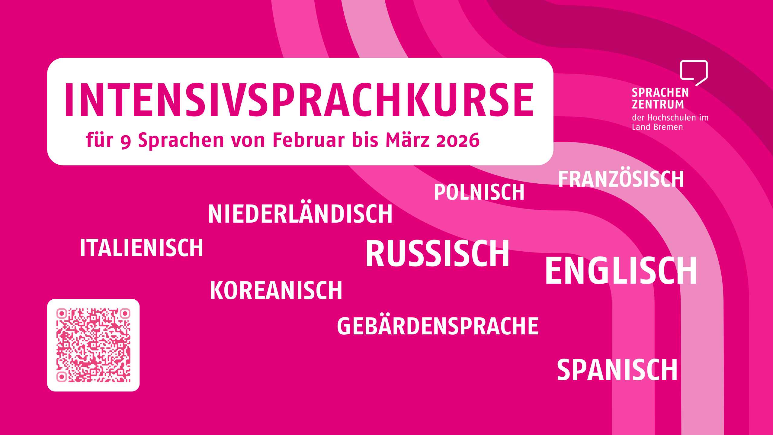 Werbung Intensivkurse WiSe 25/26