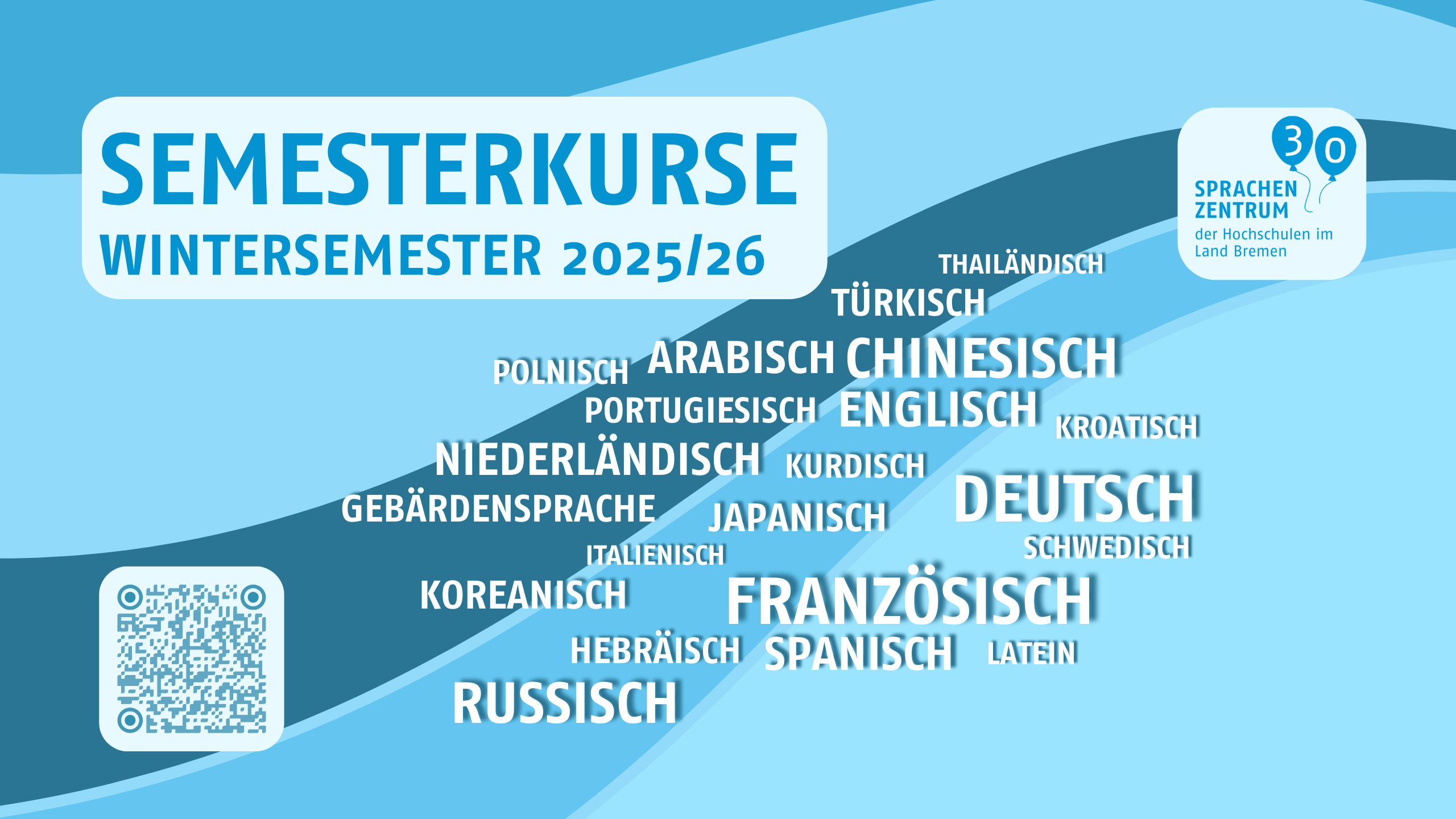 Ankündigung Semesterkurse