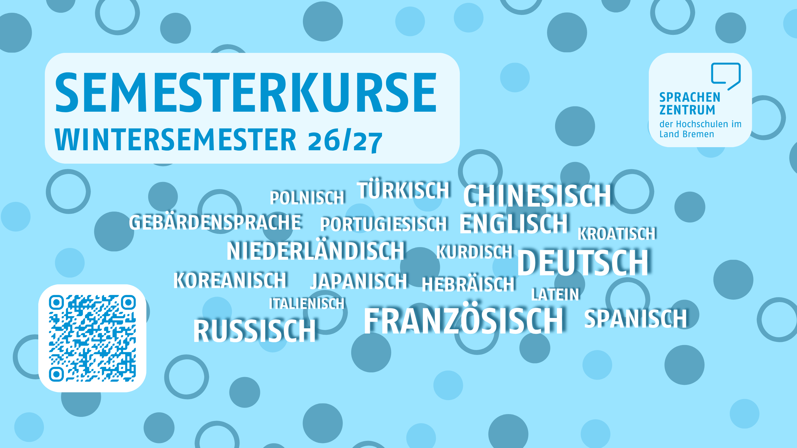 Anündigung Semesterkurse